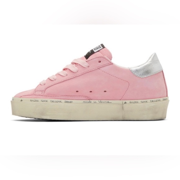 Pink Golden Goose Sneaker Hi Star Platform - Picture 5 of 11